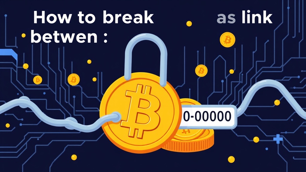 How to Break the Link Between Bitcoin Addresses